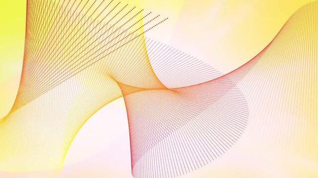 Futuristic Wave Concept Design with Dotted Gradients