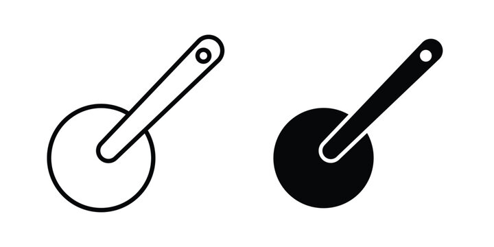 Pizza Slicer icon minimal artwork pack
