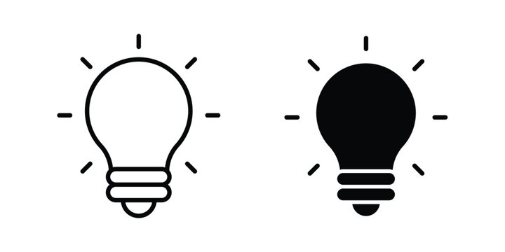 Idea icon minimal artwork pack
