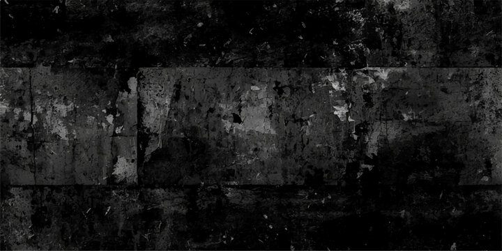 Dark, gritty, abstract texture with distressed concrete or metal paneling and grunge elements, evoking industrial decay and urban dilapidation.