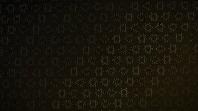 Kagome Japanese Pattern Motion Background Loop 4K - Kin Gold
