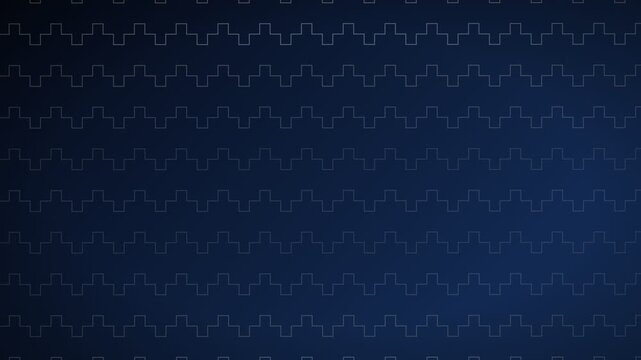 Keyfret Japanese Pattern Motion Background Loop 4K - Ai Indigo