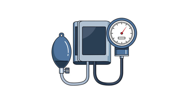 Blood Pressure Monitor Device Medical Equipment.
