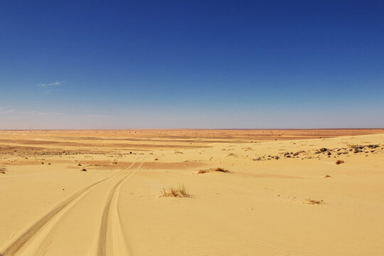 Nature of Sahara Desert, Mauritania, West Africa