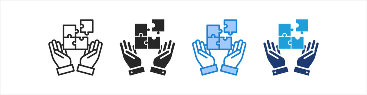 Integrity Icon Set Multiple Style Vector Collection