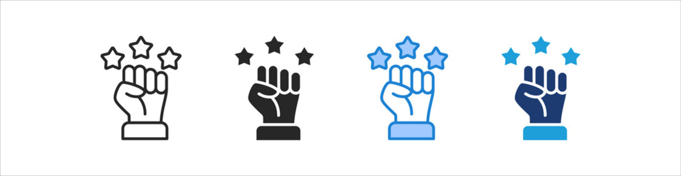 Excellence Icon Set Multiple Style Vector Collection