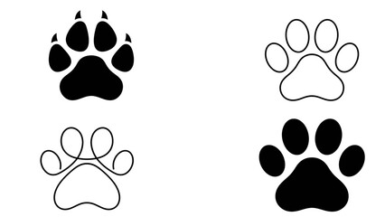 animal paw prints © ALI