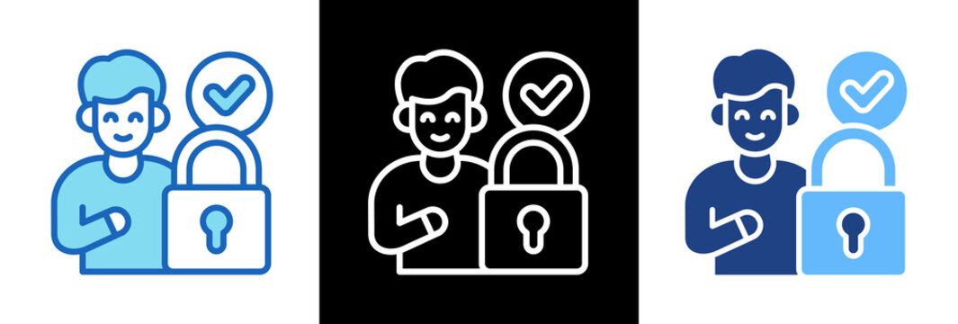 Privacy Protection triplestyle icon