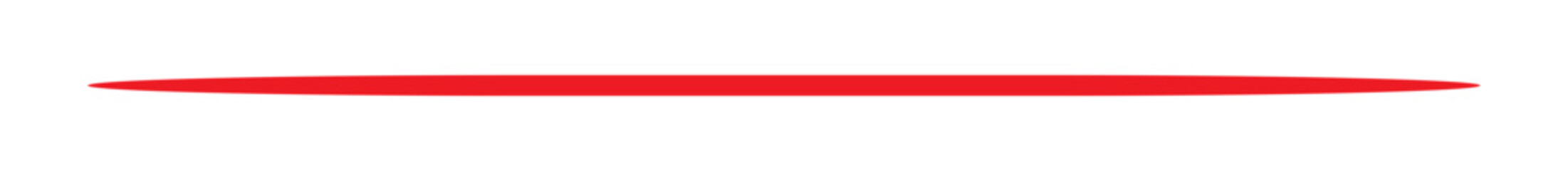 Obraz premium Red thin horizontal line design 