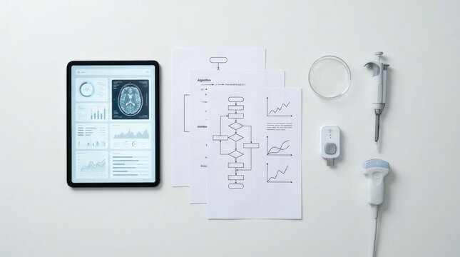 Innovative medical ai tools and algorithms on display for healthcare analysis and research design
