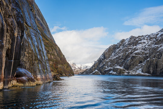 The Trollfjord or Trollfjorden is a fjord in Hadsel Municipality in Nordland county, Norway