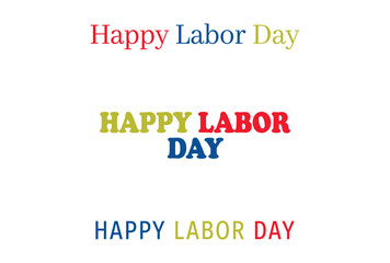 Happy labor day wishes and greetings celebrating workers' contributions © hafsa01