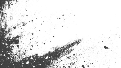 Fototapeta premium Transparent Dust and Scratch Grunge Texture with Vintage Distressed Grain, Clean Monochrome Overlay, Weathered Surface, High Resolution Vector Illustration.