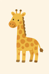 Fototapeta premium giraffe vector illustration