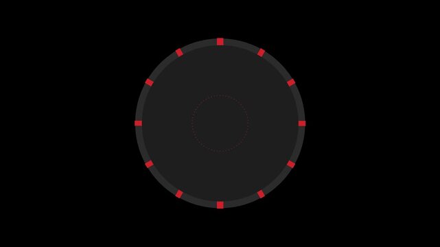 Advanced Smartwatch User Interface Animation with Digital Dashboard Display