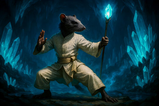 Moonrat Keeper of Crystal Caverns. 