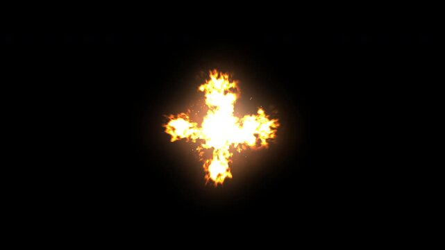 4K Muzzle Flash Gun Shoot Effect - Realistic Firearm Gunshot Explosion Animation