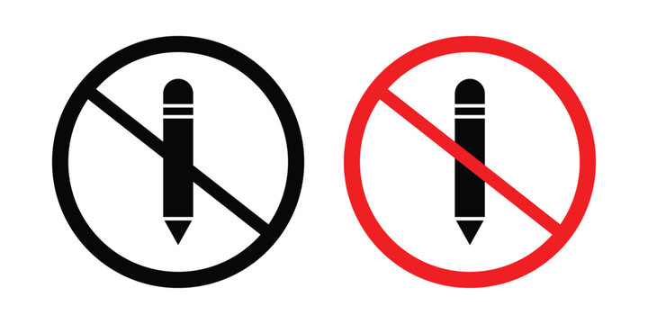 No writing sign kit for branding