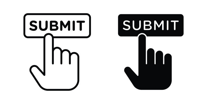 Submit button icon kit for branding