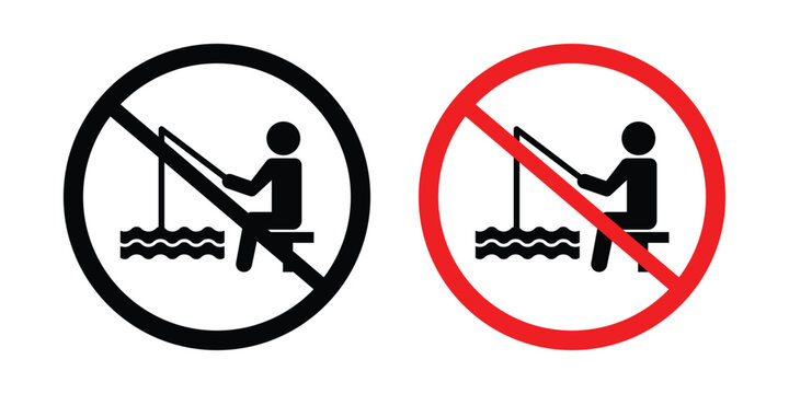 No fishing sign kit for branding