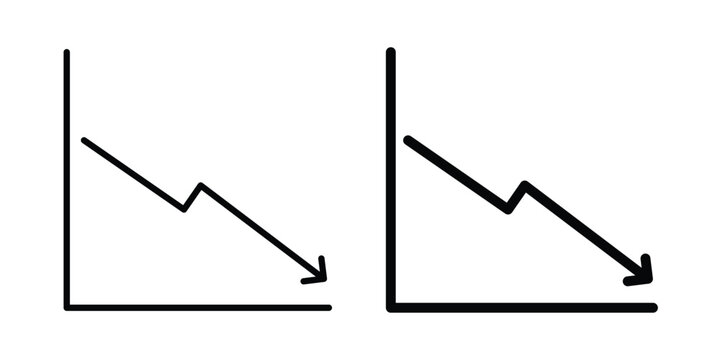 Reduction chart icon kit for branding