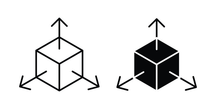 Bim icon line art pictograms pack. EPS10