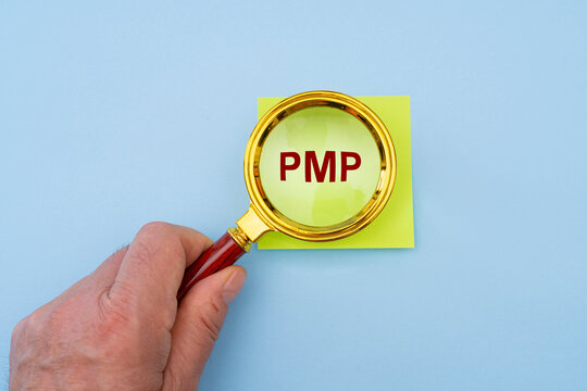  the letters PMP, the Project Management Professional certification
the letters PMP, the Project Management Professional certification