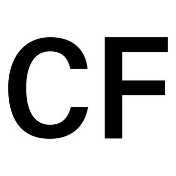 CF black-Vector