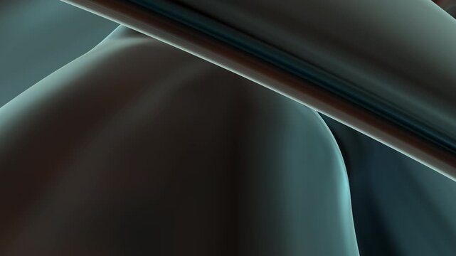 Premium abstract luxury liquid chrome background with smooth flowing metallic surfaces. Perfect for cinematic tech brand promotions, high-end commercial advertising, and digital content.