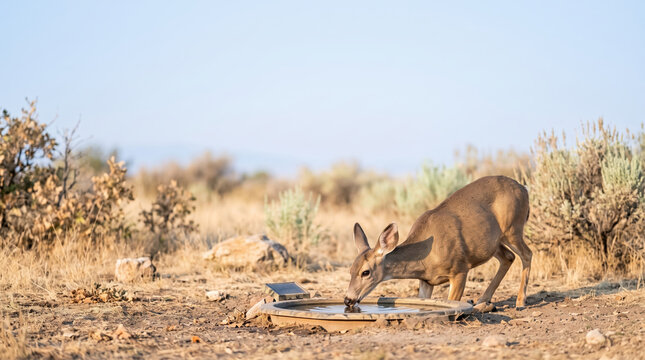 Essential drinking water for survival during drought conditions