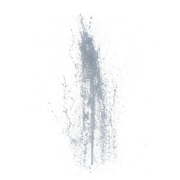 Fountain white water isolated transparent background photo realistic 3d rendering PNG 16 bit with alpha channel
