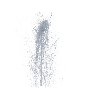 Fountain white water isolated transparent background photo realistic 3d rendering PNG 16 bit with alpha channel
