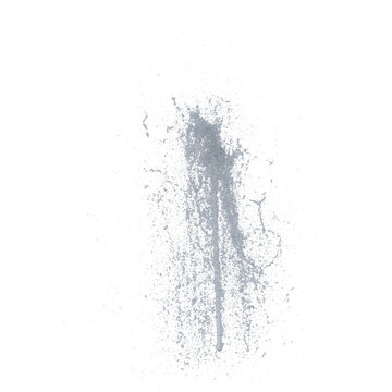 Fountain white water isolated transparent background photo realistic 3d rendering PNG 16 bit with alpha channel
