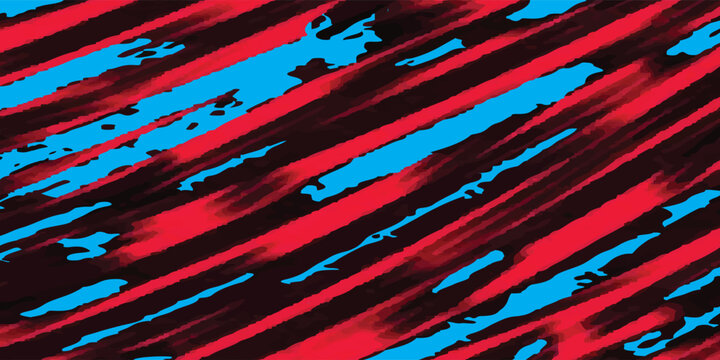 Abstract Red And Brown Diagonal Striped Texture With Grunge Brush Stroke Pattern