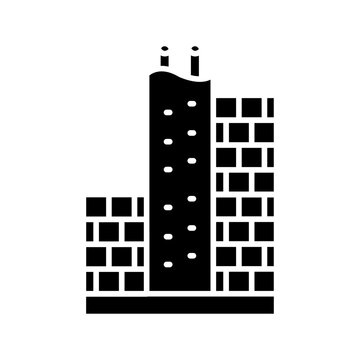 Pile and briks icon