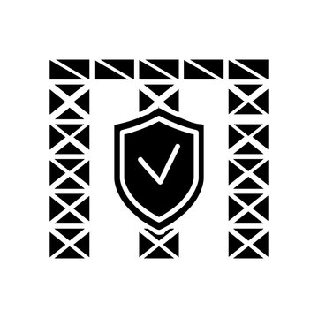 Strong contruction icon