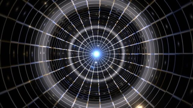 Exploring a bright light in a dark tunnel of grid lines
