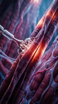 Synaptic nerve activity: signal transmit, muscle contract, tetanus symptom, lockjaw effect, trismus develop, opisthotonos manifest, Clostridium bacteria, tetanospasmin toxin, neuron release.