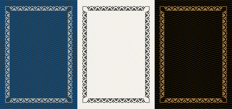 Luxury frame invitation card background vector. Elegant classic antique design, gold lines t, sparkle on black background. Premium design illustration for gala card, grand opening, art deco, magazine.