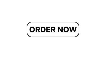 Fototapeta premium Order now button isolated on white background