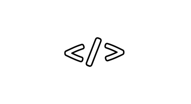 Code symbol greater than less than.