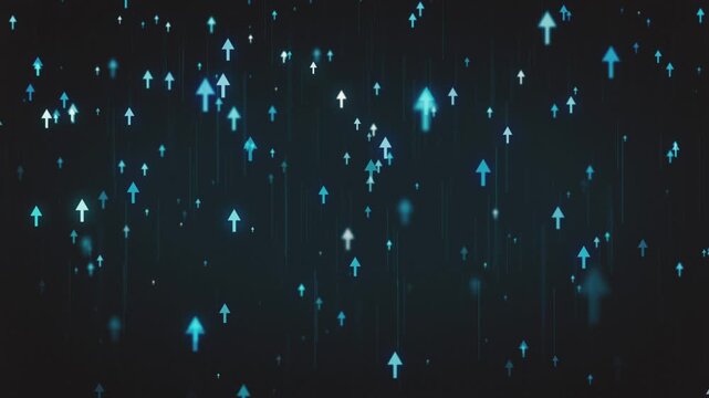 Abstract Arrows Business Technology Background
Abstract speed arrows rising up for business success and data technology backgrounds