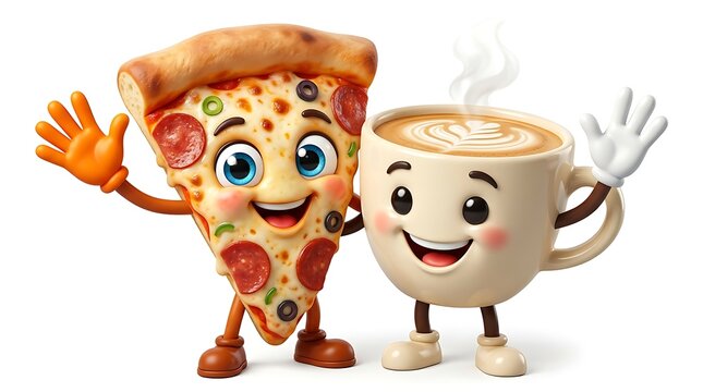 Celebrate friendship day with best friends forever pizza and coffee duo