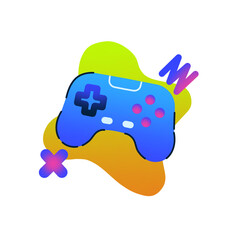 game controller illustration © Nana