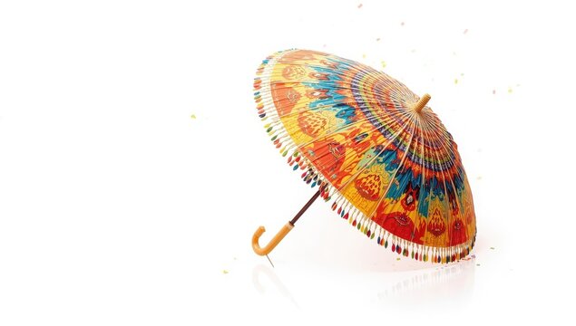 Classic carnival frevo umbrella from Recife, Brazil.