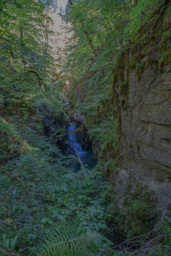 Gorges de l'Ab&icirc;mesSaint-Claude, Jura, France, Europe