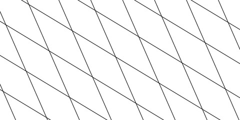 Seamless basketball net pattern, black and white geometric wire texture, abstract fishnet design for sports background. Flat vector illustration isolated on white background. © Maimun