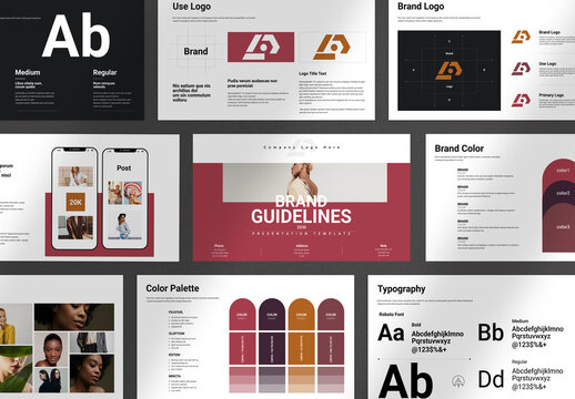 Brand Guidelines Presentation Template