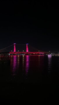 Ampera bridge at night