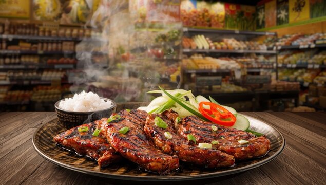 Grilled Spicy Hormone (Sendai Miso)
